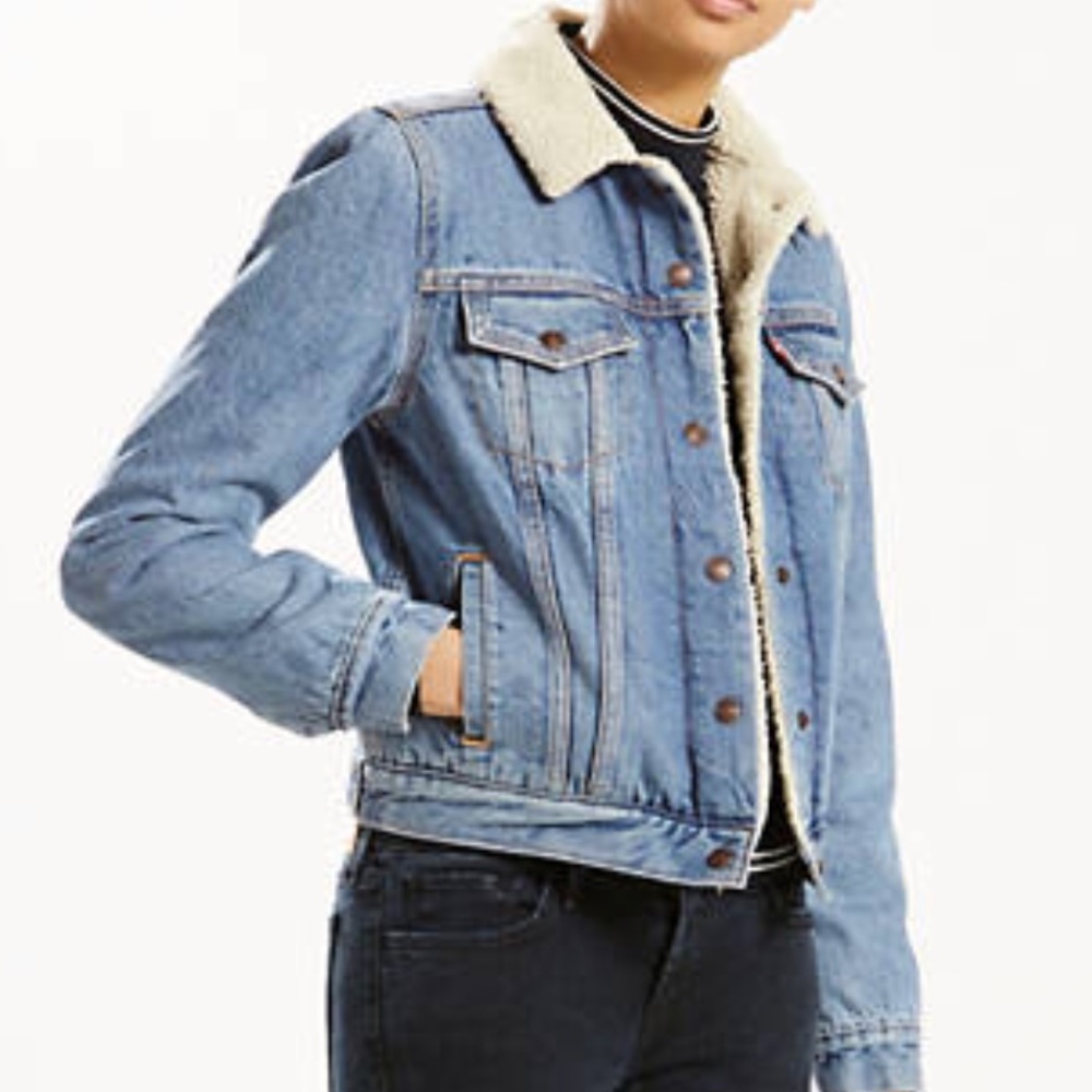 Levi’s fleece-lined denim jacket